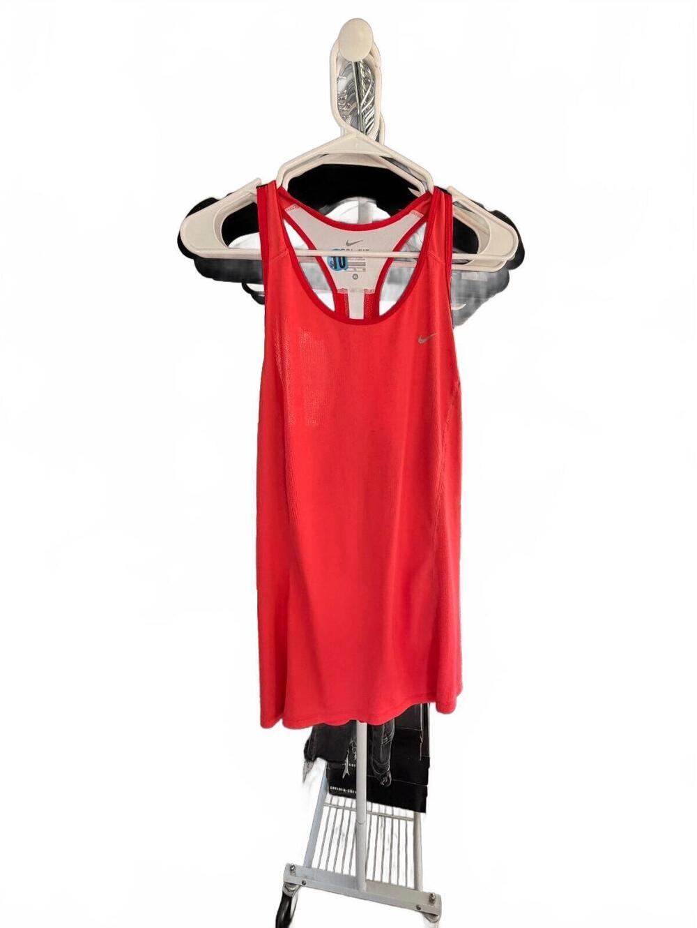Nike Dri-FIT XL Women's Red Athletic Tank Top